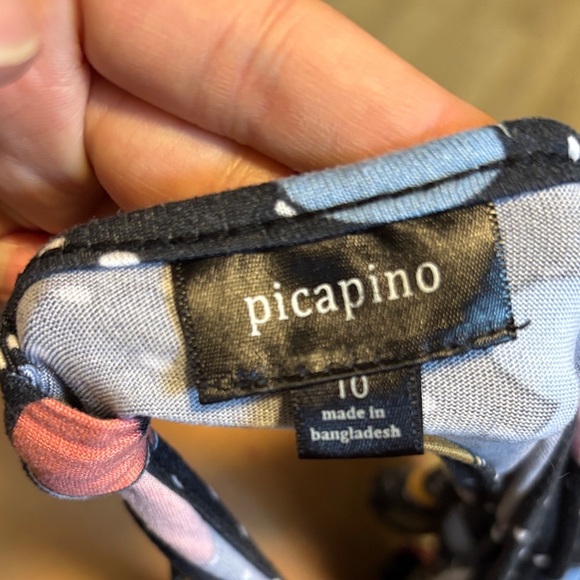 Colorful Heart Print Kids Dress - Picture 2 of 2